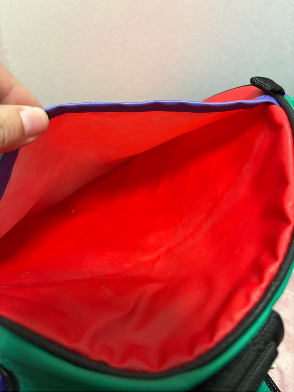 Vintage 1993 Looney Tunes All Stars Basketball Duffle Bag 90s - Picture 12 of 16
